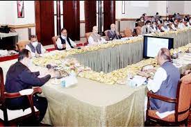 CM CHAIRS MEETING ABOUT RED VACCINATION DRIVE