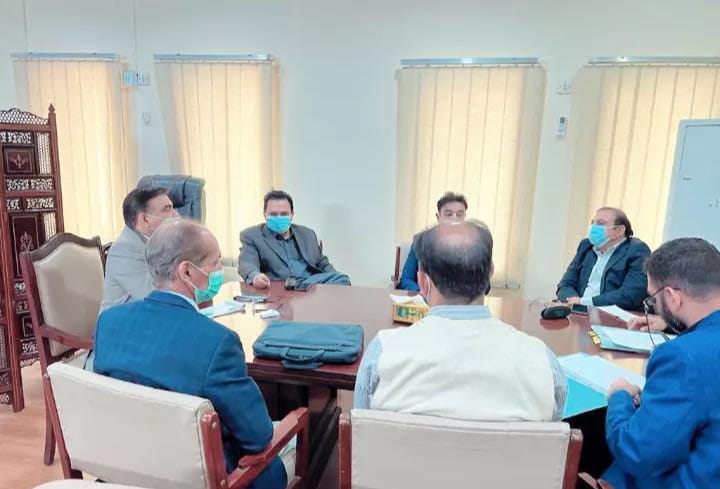 Meeting between HESCO-STDC & WAPDA for 50 MW Power Arrangement Supply for K-IV project held in the office of CEO-HESCO.