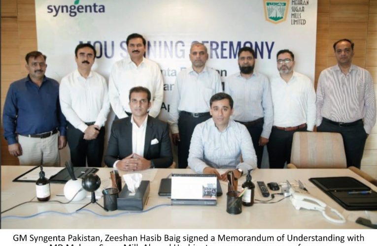 Syngenta Pakistan and Mehran Sugar Mills join hands to enhance farming sector of the country