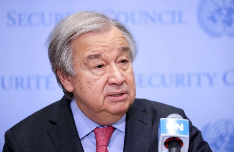 UN chief appeals: ‘Forge a path to safety’ during a 4-day Holy Week humanitarian truce: