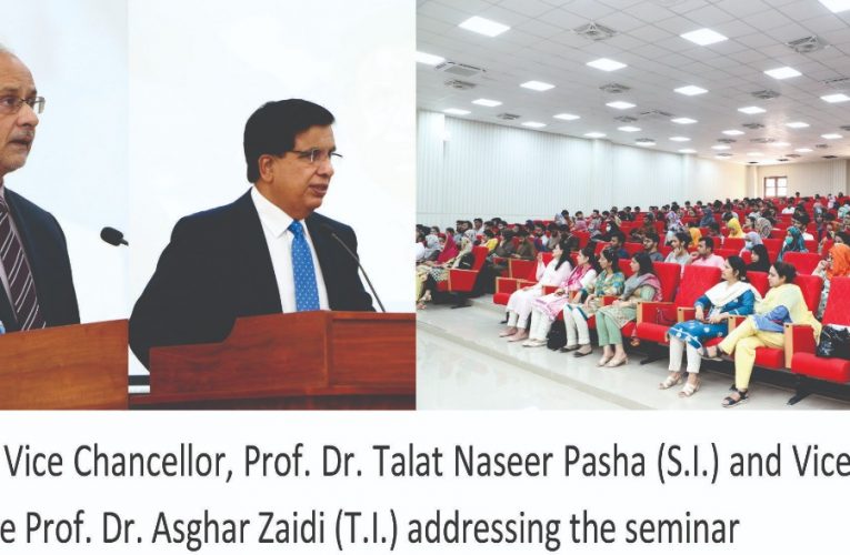 University of Education, Lahore Toastmasters organized a seminar on “Promoting Youth Leadership in Universities” at Main Campus