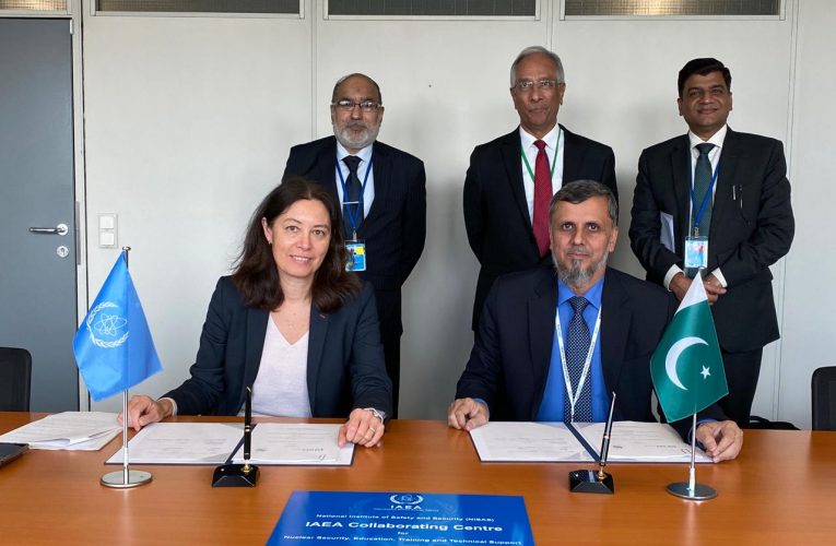 Pakistan’s National Institute of Safety and Security (NISAS) Granted Status of Collaborating Center by the International Atomic Energy Agency (IAEA):