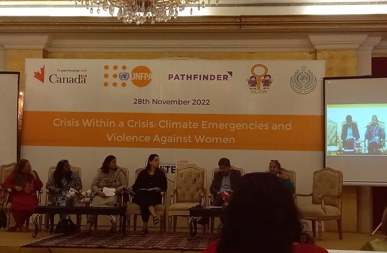 There is need to build climate resilient infrastructure to protect women from GBV: Shehla Raza