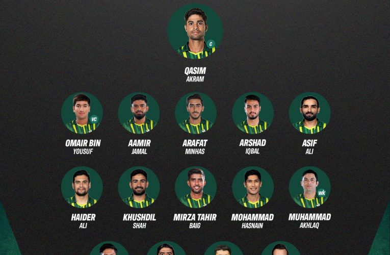 Pakistan Shaheens squad for Asian Games announced