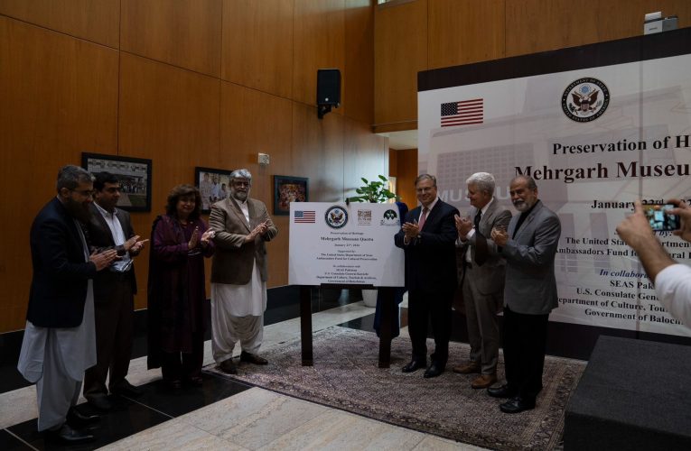 U.S. Pledges $320K to Balochistan’s Mehrgarh Museum 