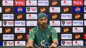 Azhar Mahmood holds media conference ahead of T20I series