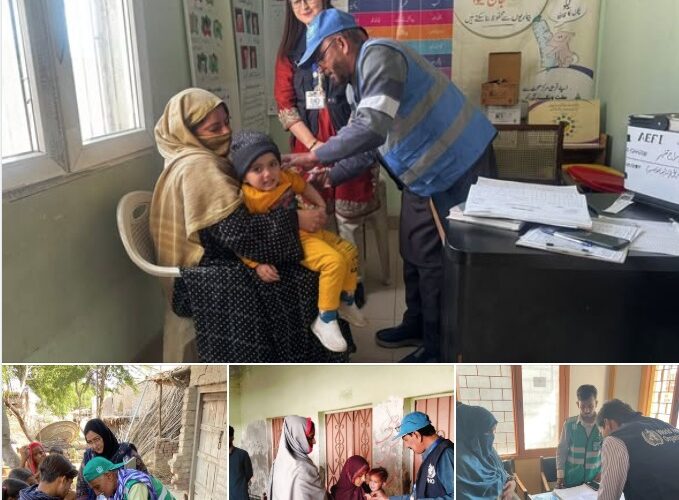 Over 140,000 @WHO-trained health workers from Pakistan are already mobilized to protect 35.4 million children from #MeaslesRubella during the ongoing vaccination campaign
