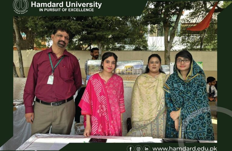 Hamdard University at the Commecs College Education Expo 2025!