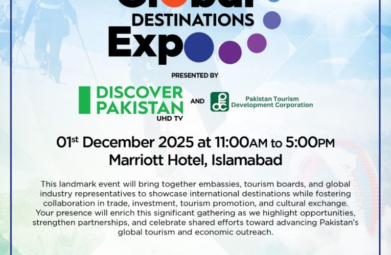 Global Destinations Expo Scheduled for 1st December 2025