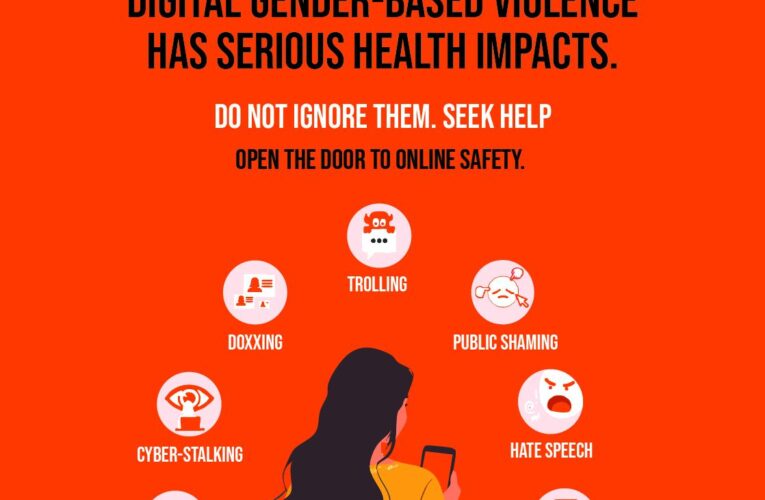 Digital gender-based violence has serious health impacts. Please do not ignore them. Seek help