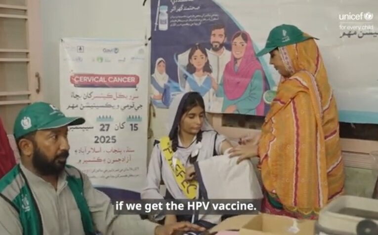 HPV Vaccines: UNICEF Highlights Protection for Girls and Cervical Cancer Prevention in Pakistan