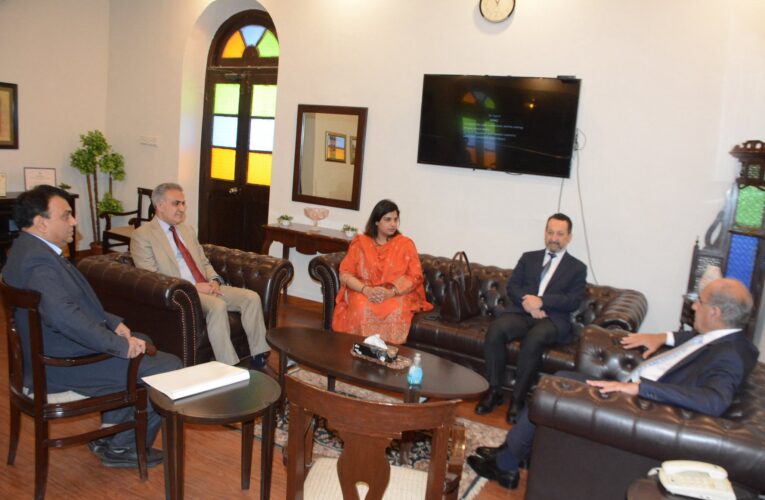 Visit of Mr. Maşuk Pusa, the new Head of Turkish Cooperation and Coordination Agency (TİKA) in Karachi .