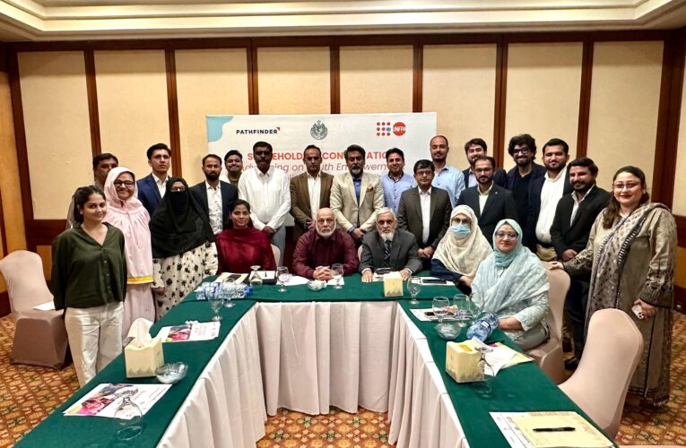 Snapped at -Stakeholders Consultation – Advancing on Youth Empowerment for Policy Actions in Sindh by Pathfinders,UNFPA and Youth Affairs Department Government of Sindh