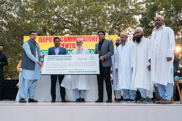 Honouring the heroes behind Karachi’s progress against polio. 💪