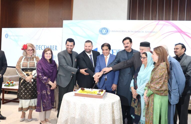 Farah Naz Akbar, Parliamentary Secretary for the Ministry of Federal Education and Professional Training, National Heritage and Culture Division, graced the National Day of Romania,