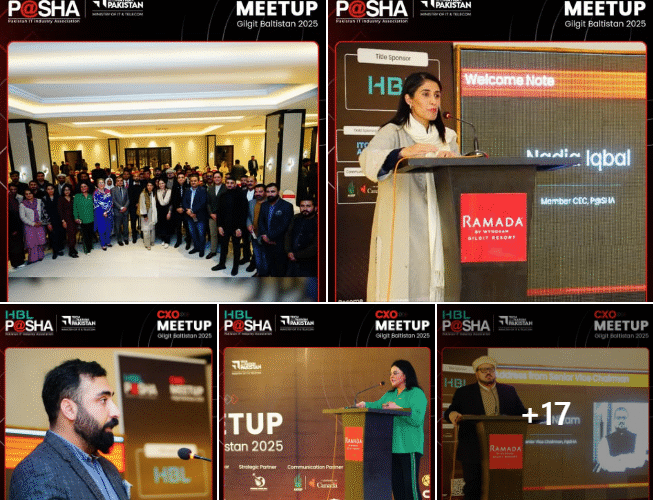 HBL sponsored the first-ever P@SHA CXO Meetup in Gilgit-Baltistan, bringing together leaders, policymakers, innovators, and the tech community for collaboration and opportunity.