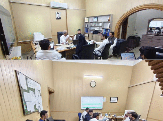 Progress Review Meetings Held with School Partners in District Dadu