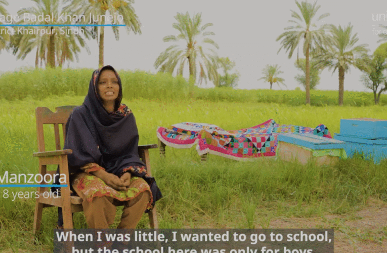 How Beekeeping Changed Manzoora’s Life