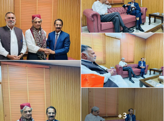 Nice meeting with Col. Aamir Hayat Principal Cadet College Khair Pur