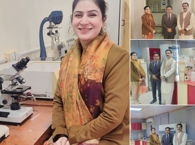 I was honored to visit Molecular Parasitilogy Lab along with Director IFST Meritorious Prof. Dr. Aijaz H7ssain Soomro at Department of Veterinary Parasitology, Sindh Agriculture University Tandojam.