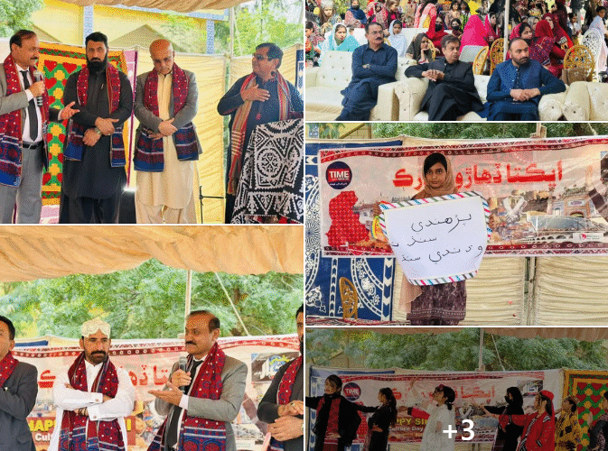 Managing Director Sindh Education Foundation (SEF), Government of Sindh, Gahanwer Ali Laghari graced the Sindhi Cultural Day Festival organized by Times News at the Government Girls Campus Secondary School, Gulshan-e-Hadid as a chief guest. He was accompanied by Director Programs & Planning, Nisar Banbhan.