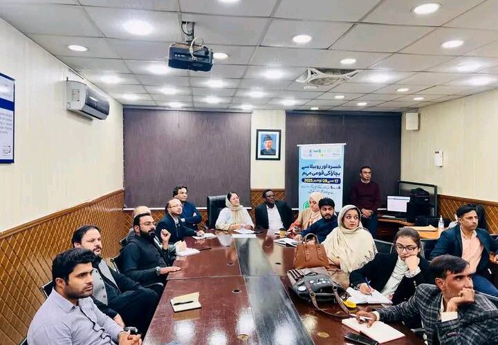 An evening review meeting of the Measles & Rubella (MR) Vaccination Campaign was chaired by the Incharge EPI, where the progress of vaccination activities across the city was assessed and strategies were refined to further improve coverage.