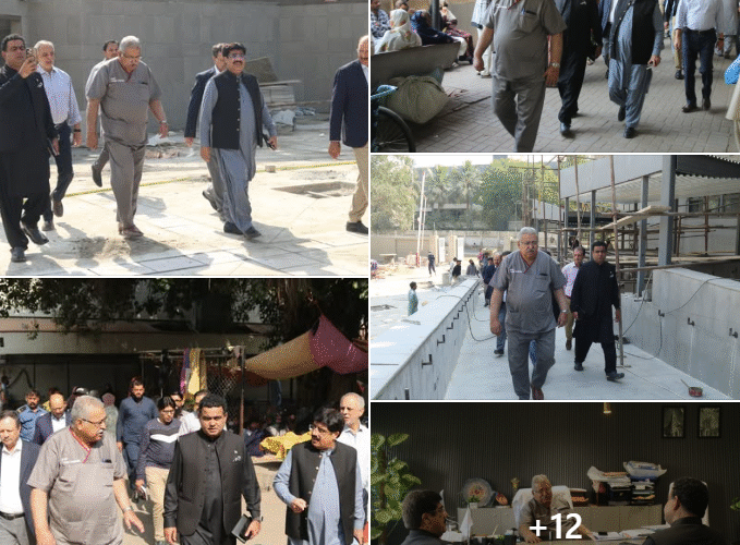 DC South, along with Prof. Tahir Saghir, Executive Director NICVD, visited NICVD Karachi to review the preparations for the inauguration of the new state-of-the-art OPD Block.
