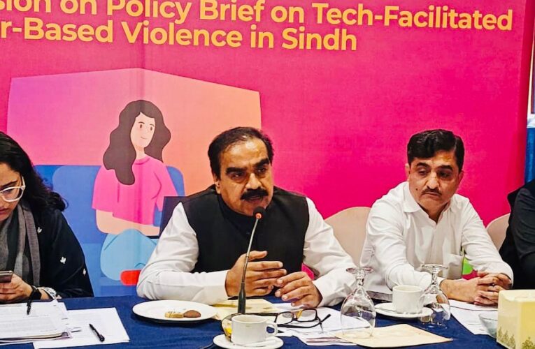 Sindh Human Rights Department Participates in Roundtable on Technology-Facilitated GBV