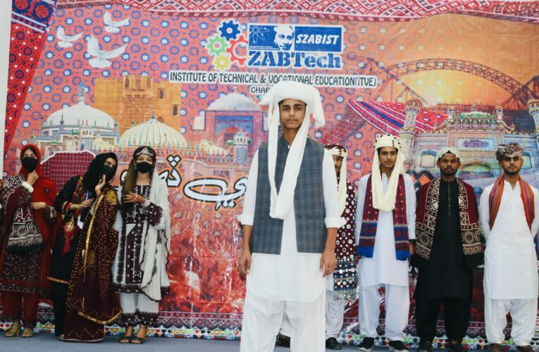 SZABIST ZABTech-iTVE Gharo marked Culture Day with vibrant energy and pride, as trainees and staff came together in traditional attire, soulful music, and joyful celebrations