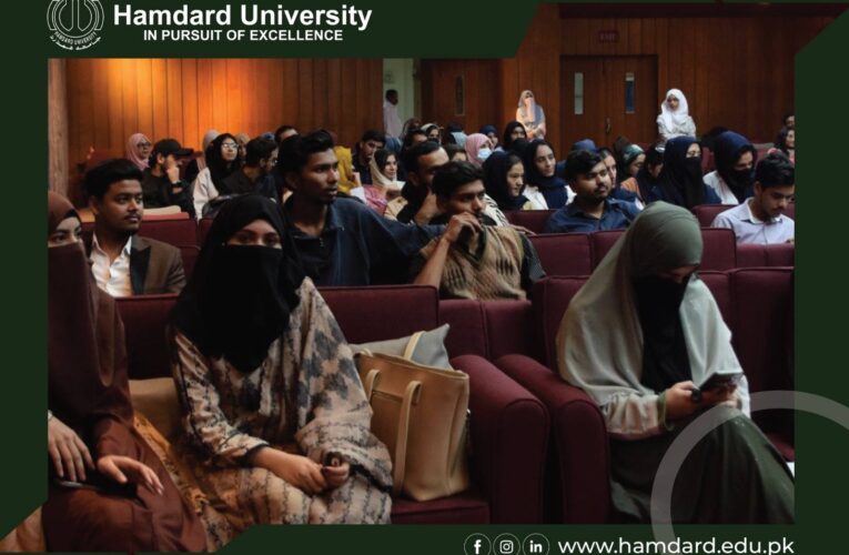 Hamdard University proudly hosted the “Voices of Steel: Youth Speaks for Pakistan’s Pride” Poetry & Speech Contest