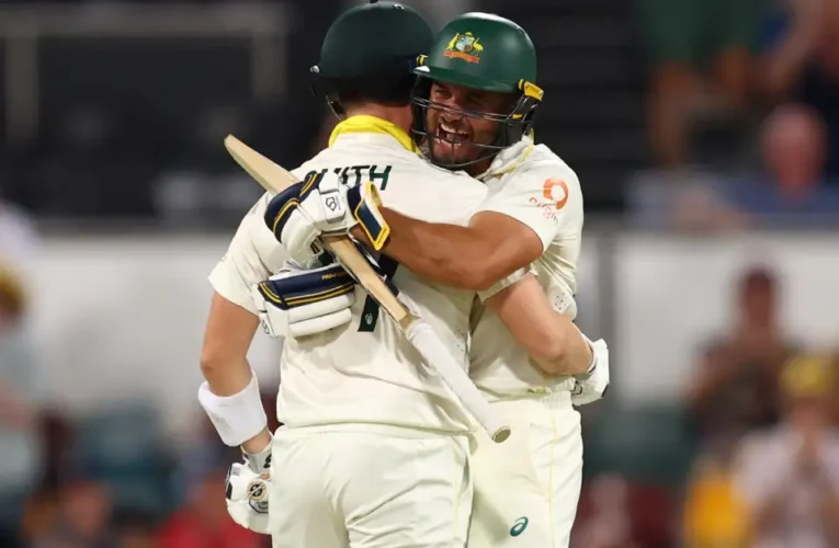 “Australia Defeats England by 8 Wickets to Take 2-0 Lead in Ashes Series”