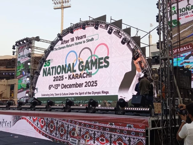 National Games Kick Off in Karachi with Spectacular Opening Ceremony