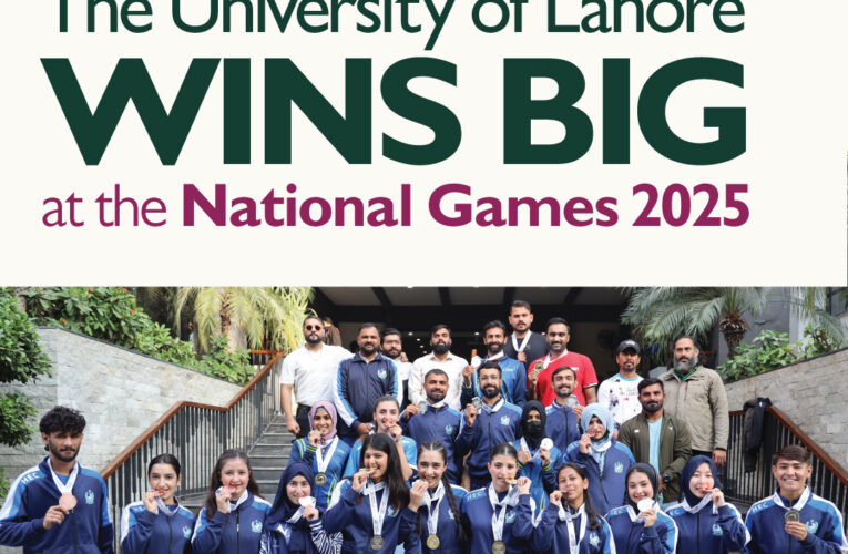 University of Lahore Delivers Remarkable Success at National Games 2025