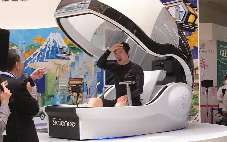 Human washing machine goes on sale in japan