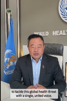 WHO Representative, Dr Luo Dapeng, calls for action to “end the silence” and support those affected