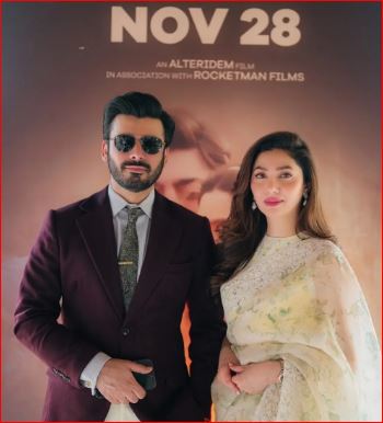 Neelofar FAWAD KHAN AND MAHIRA KHAN BIG SCREEN — A Long-Awaited Reunion of Icons