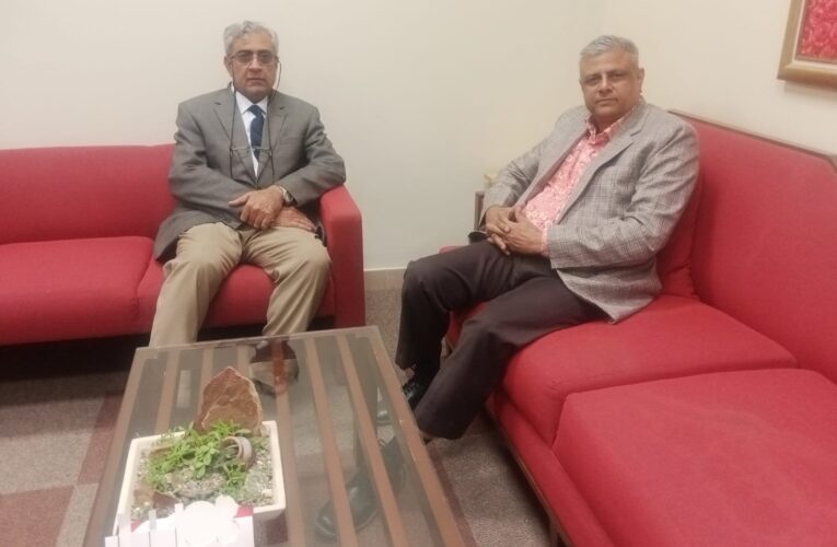 “Minds Meet: Salik Majeed and Prof. Dr. Syed Irfan Hyder Unite for Higher Education and Digital Media”