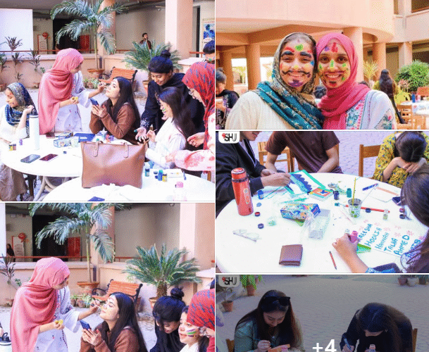 Grad Week: Canvas Painting Day