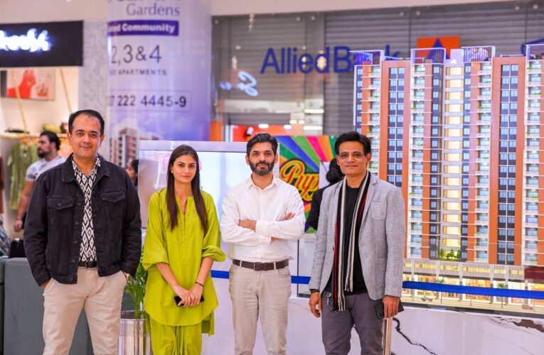 Kazim Burney, Group Marketing Director of Ocean Group, and Salman Mughal, Head of Ocean Mall, together with their team, provided a briefing on the newly launched Ocean Garden project Ocean Gardens Karachi is a top-of-the-line residential venture.