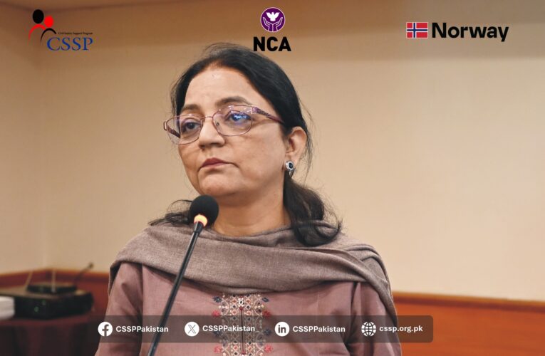 CSSP, in collaboration with NCA Pakistan, successfully organized a Provincial Consultation on “Gender-Inclusive Climate Resilience, Protection, and Institutional Coordination” in Karachi, focusing on the Mirpurkhas Division (Mirpurkhas & Umerkot). 🌍