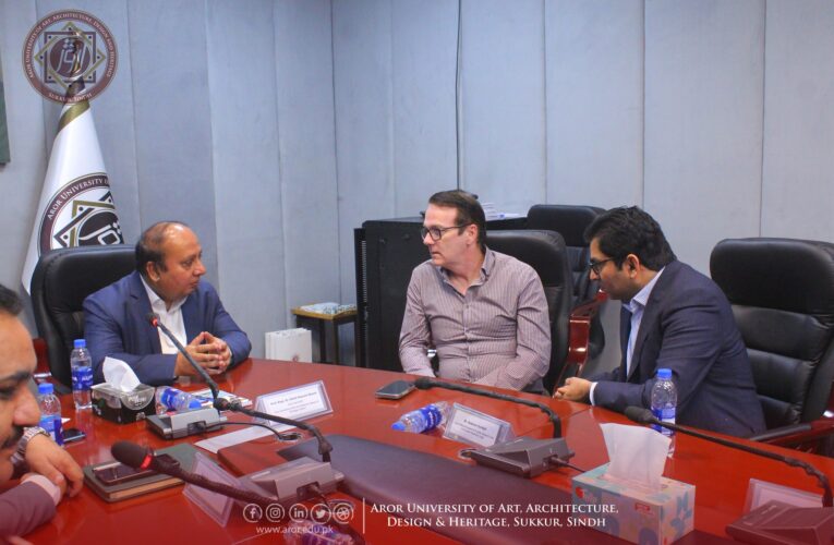 Aror University Sukkur Hosts International Academic Delegation