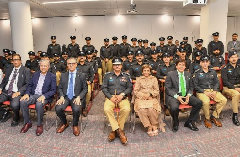 Aga Khan University recently hosted 42 officers from the 52nd Common of the Police Service of Pakistan (PSP), Civil Services Academy, representing nearly all parts of the country, at its Karachi campus.