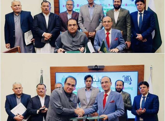 Sukkur IBA University and SGA&CD Sign Agreement for Sindh e-DAFTAR System