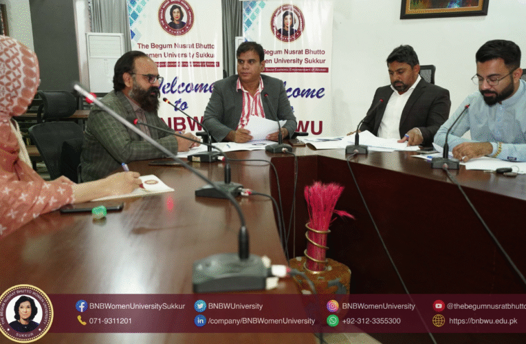 𝐁𝐍𝐁𝐖𝐔 𝐒𝐭𝐫𝐞𝐧𝐠𝐭𝐡𝐞𝐧𝐬 𝐀𝐜𝐚𝐝𝐞𝐦𝐢𝐜 𝐆𝐨𝐯𝐞𝐫𝐧𝐚𝐧𝐜𝐞 𝐭𝐡𝐫𝐨𝐮𝐠𝐡 𝟓𝐭𝐡 𝐌𝐞𝐞𝐭𝐢𝐧𝐠 𝐨𝐟 𝐭𝐡𝐞 𝐁𝐨𝐚𝐫𝐝 𝐨𝐟 𝐒𝐭𝐮𝐝𝐢𝐞𝐬 (𝐁𝐎𝐒) 𝐨𝐟 𝐭𝐡𝐞 𝐃𝐞𝐩𝐚𝐫𝐭𝐦𝐞𝐧𝐭 𝐨𝐟 𝐇𝐮𝐦𝐚𝐧 & 𝐑𝐞𝐡𝐚𝐛𝐢𝐥𝐢𝐭𝐚𝐭𝐢𝐨𝐧 𝐒𝐜𝐢𝐞𝐧𝐜𝐞𝐬.