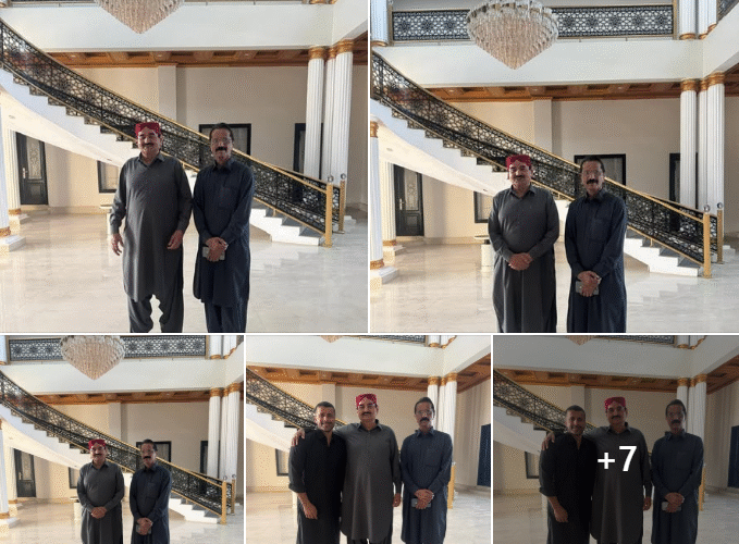 Our friend Sardar Nazeer Hussain Jamro was very kind to host lunch  today at his White House( Residence) Rani Pur.