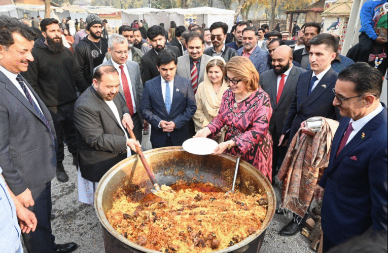Ms. Farah Naz Akbar, Parliamentary Secretary for the National Heritage and Culture Division, attended the formal inauguration of the Pak–Tajik Cultural Festival Week at Lok Virsa,