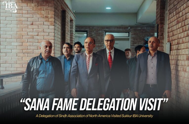 Sukkur IBA University had the honor of hosting a distinguished delegation on December 11, 2025,