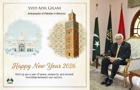 Pakistani Ambassador Extends New Year Greetings, Emphasizes Bilateral Friendship