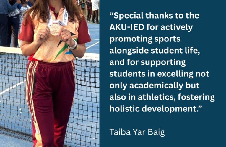 Congratulations to our alumna Taiba Yar Baig on her outstanding achievement at the 35th National Games 2025.
