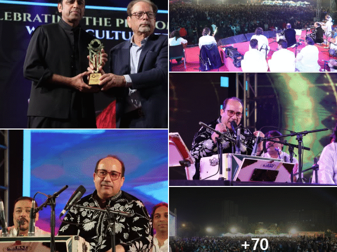 Glimpses from the mesmerizing concert of legendary Rahat Fateh Ali Khan,